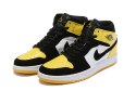 Buty Nike Air Jordan 1 czarno żółte