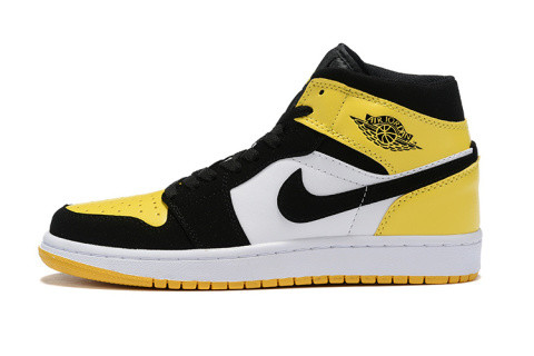 Buty Nike Air Jordan 1 czarno żółte