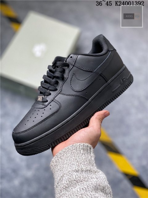 Nike Air Force One low czarne
