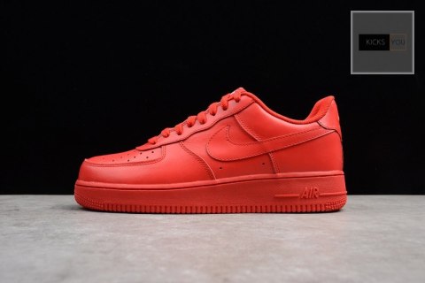 Nike air force one low red
